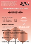 Flyer Championnat Suisse SDA 2020